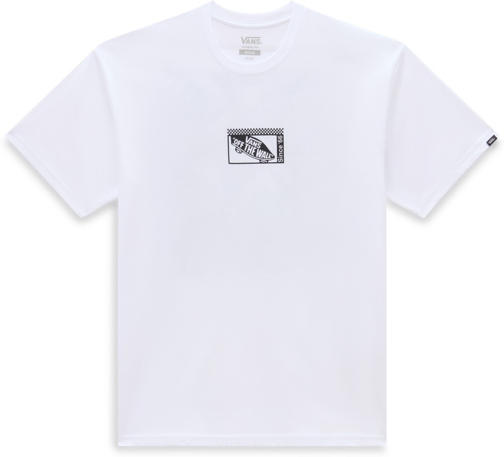 цена Футболка Vans Tech Box Ss Tee, белый