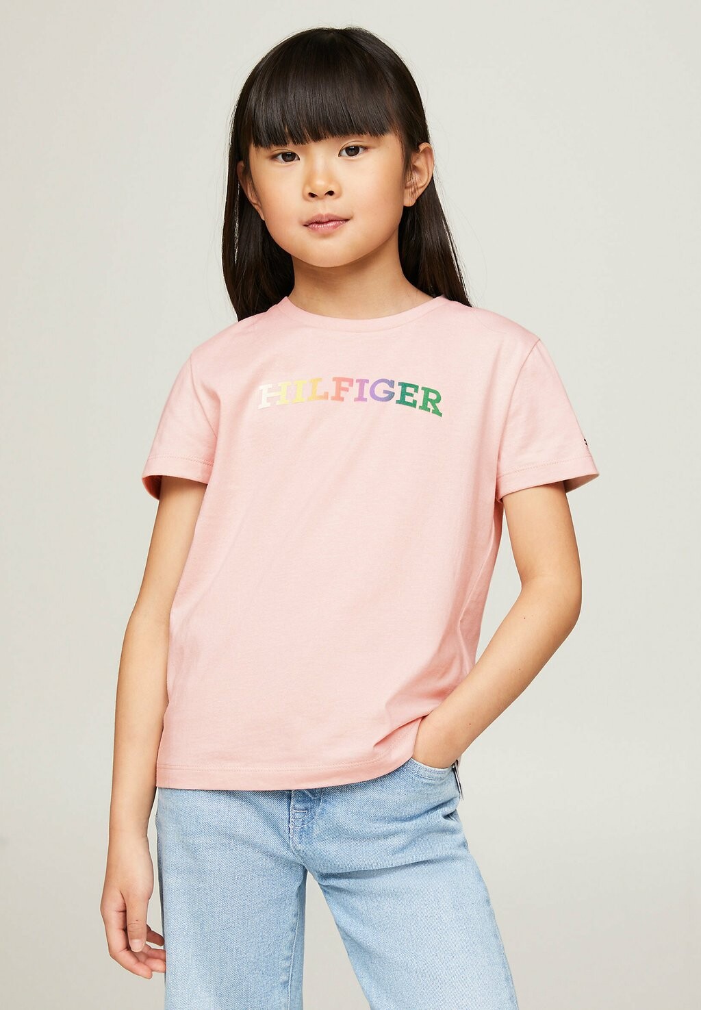 

Футболка с принтом MONOTYPE Tommy Hilfiger, цвет whimsy pink