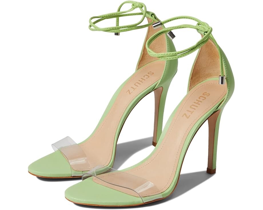 

Туфли Schutz Josseana, цвет Transparente(Lime Green)