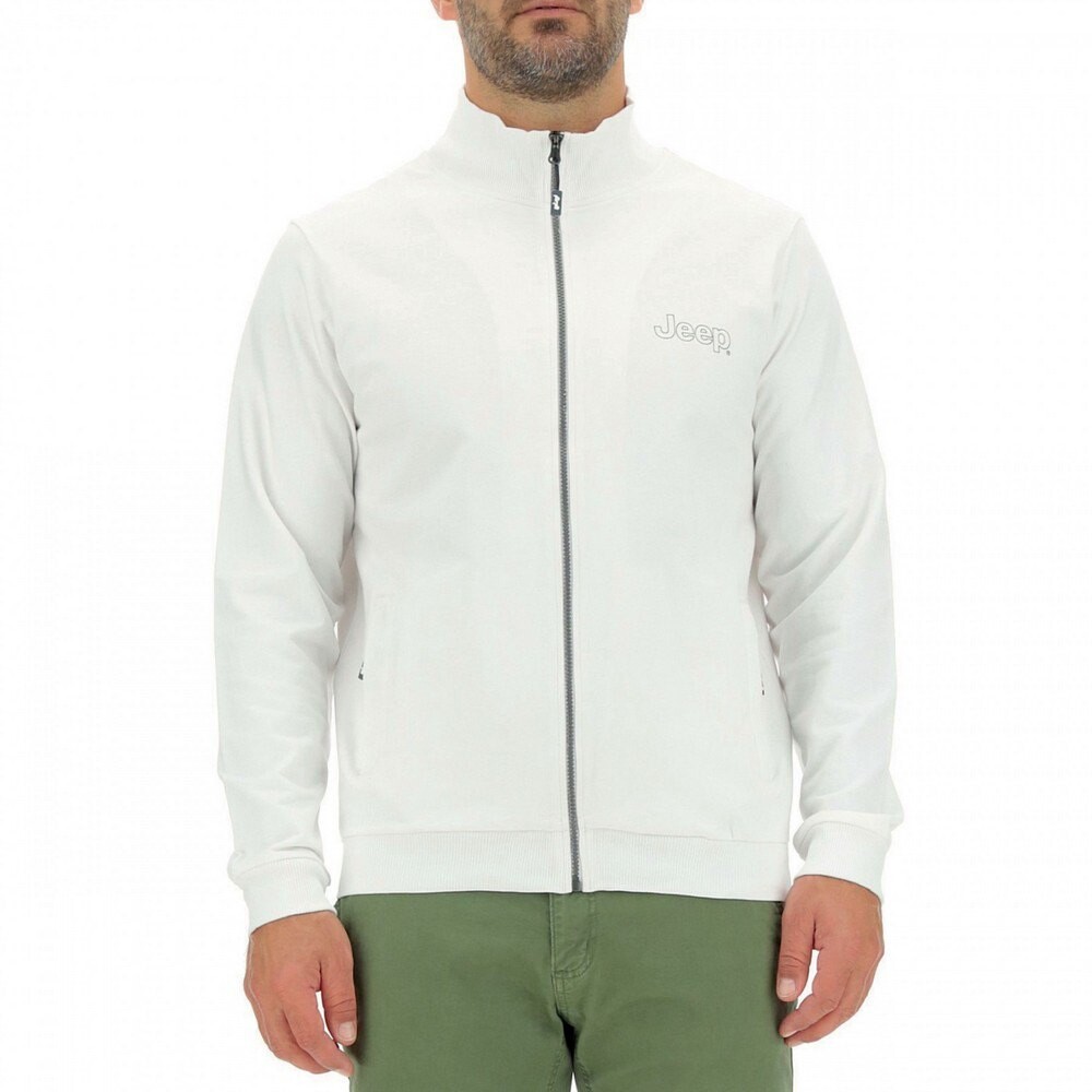 

Толстовка Jeep O102051W530 Full Zip, белый