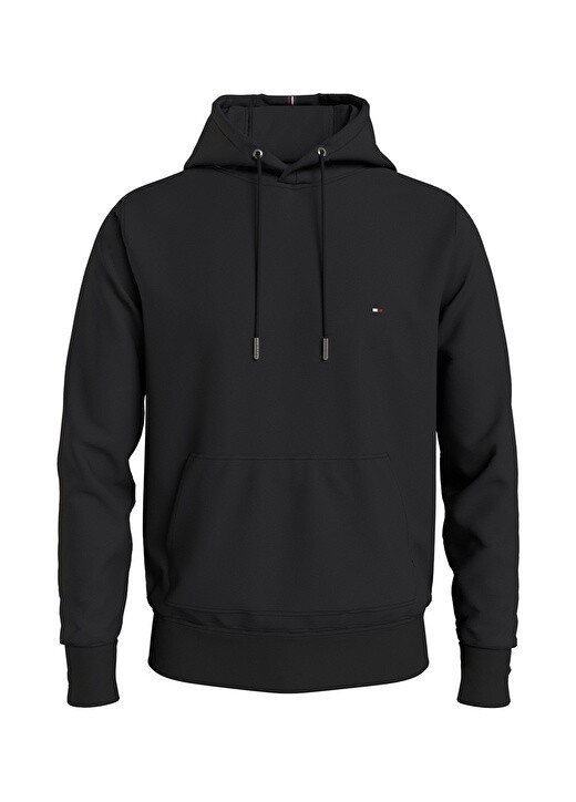 

Черная мужская толстовка с воротником с капюшоном Tommy Hilfiger, Черный