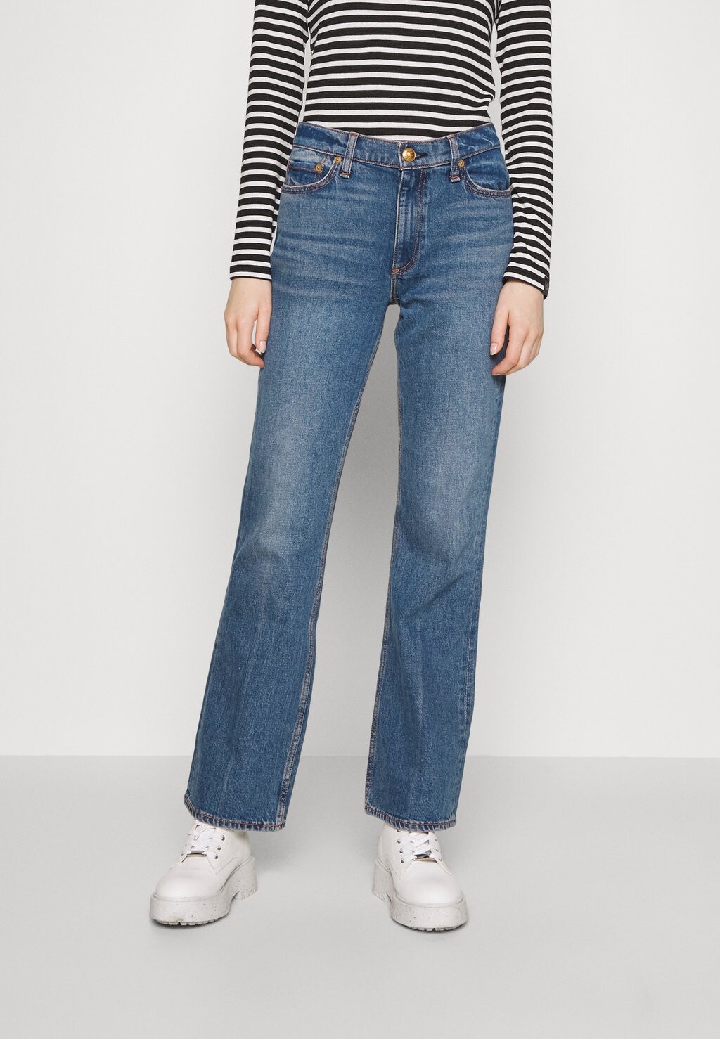 

Джинсы Bootcut rag & bone, синий
