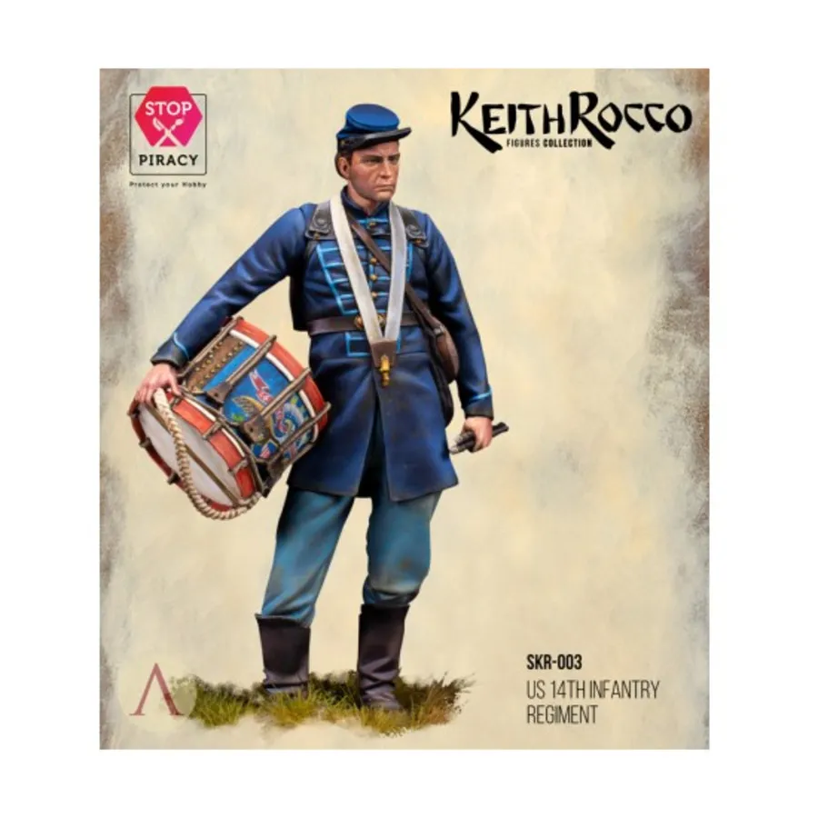 

14-й пехотный полк США, Keith Rocco Figures Collection (75mm)