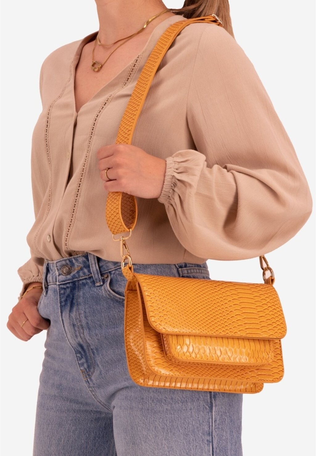

Сумка через плечо CROCO PRINT My Jewellery, цвет orange