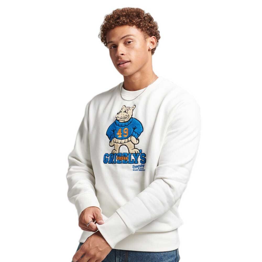 

Толстовка Superdry Vintage Collegiate, бежевый