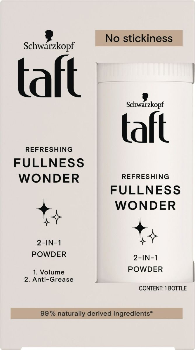 Порошок для волос Taft Fullness Wonder 2w1, 100 g порошок для завивки taft fullnees wonder 10 гр