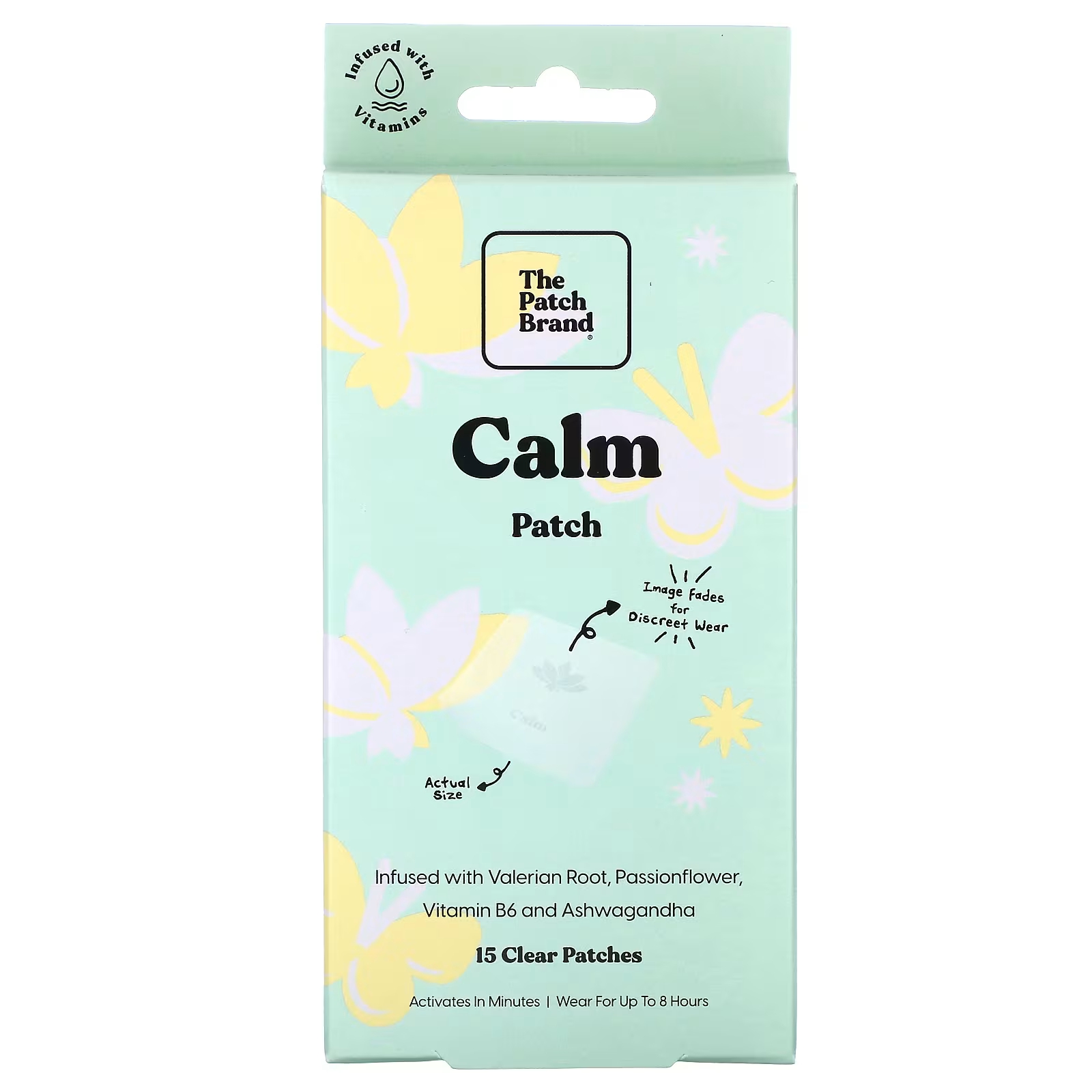 цена Патчи The Patch Brand Calm Patch, 15 штук