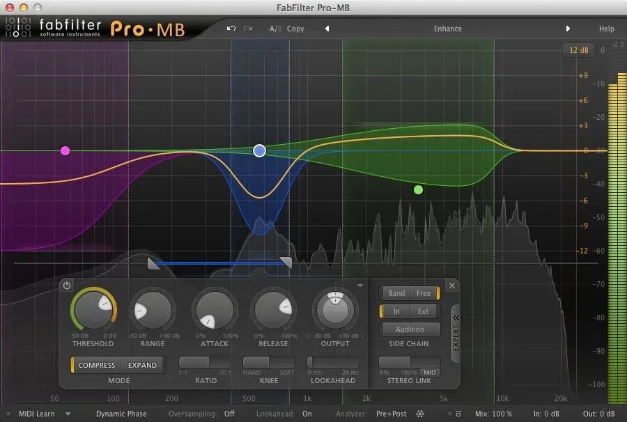 

Плагин FabFilter Pro-MB Compressor — академическая версия