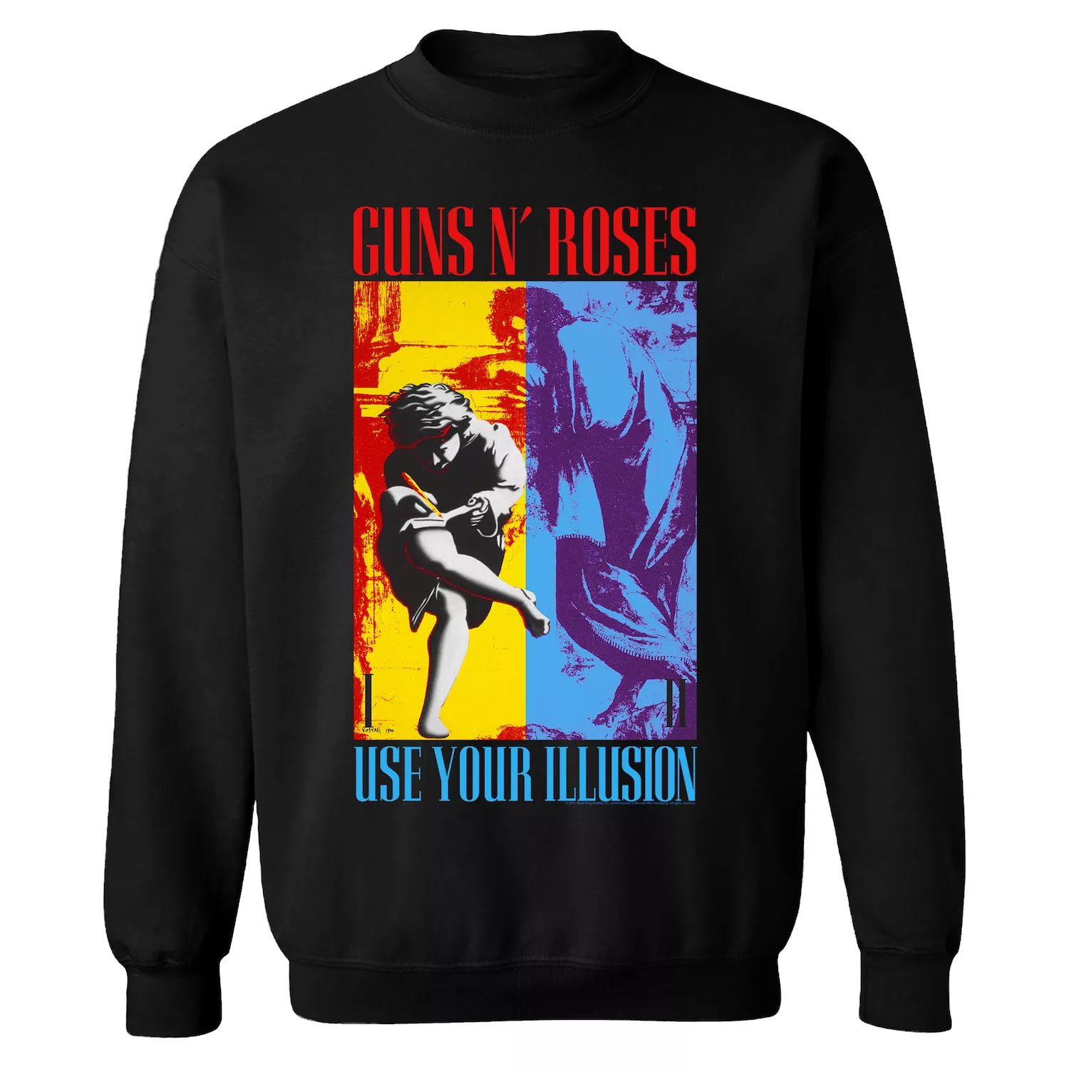 цена Мужская футболка Guns n' Roses Use Your Illusion Licensed Character