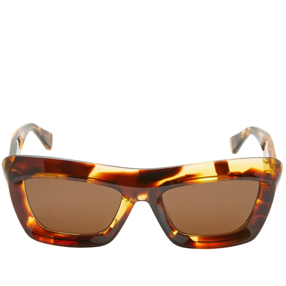 Солнцезащитные очки Bottega Veneta Eyewear Scoop, коричневый
