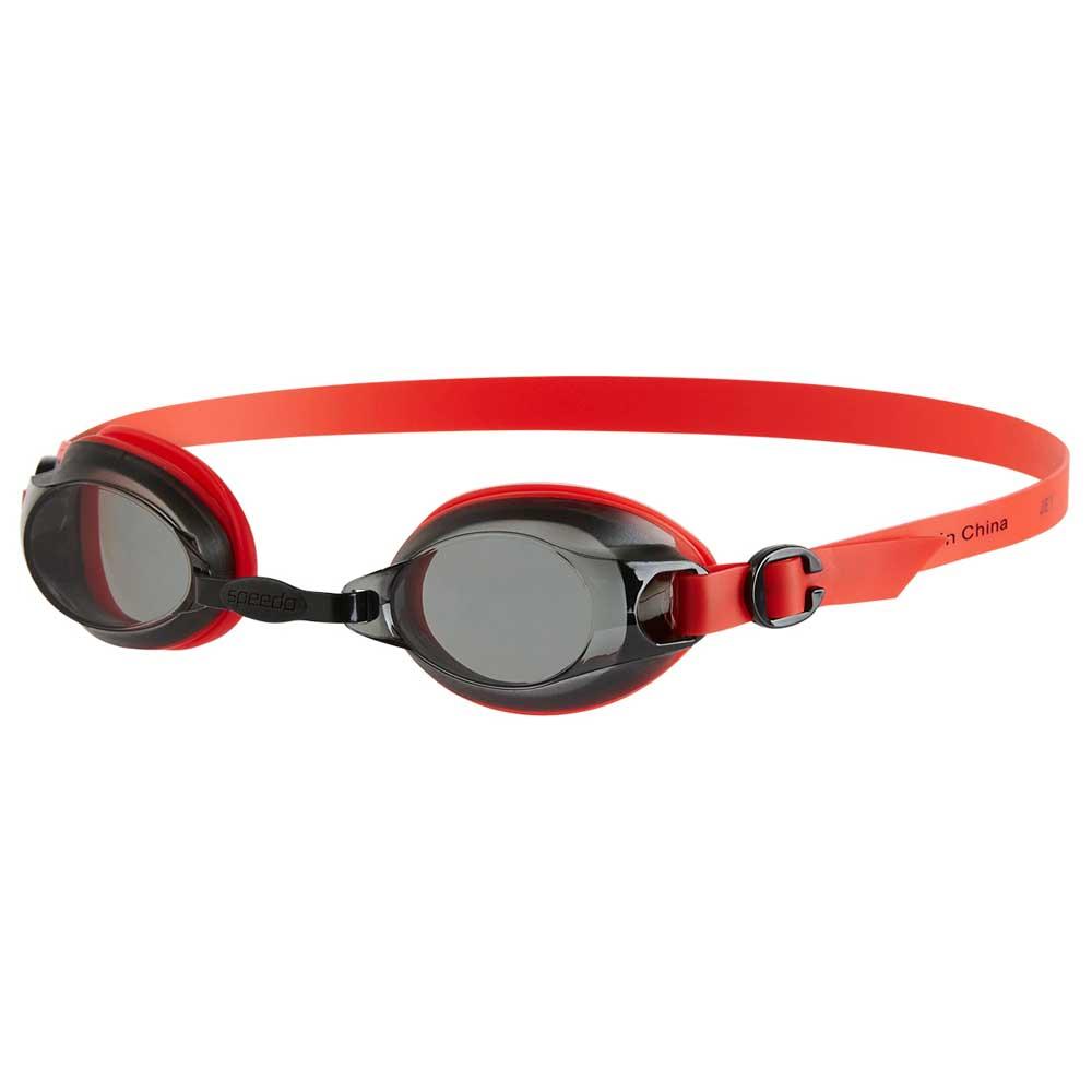Очки для плавания Speedo Jet, красный очки для плавания speedo jet junior подростковые 8 09298c106 голубой красный