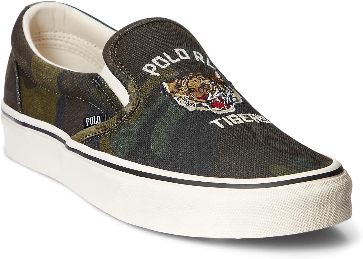 

Кроссовки Keaton Slip-On Sneaker Polo Ralph Lauren, цвет Camo Tiger