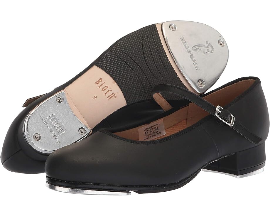 Кроссовки Bloch Tap On Full Sole Tap Shoe, черный цена и фото