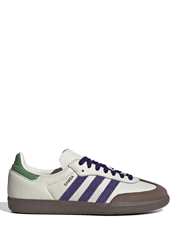 

Мужские кожаные кроссовки Samba Adidas, белый