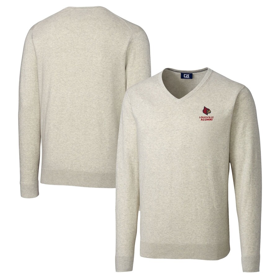 

Свитер Cutter & Buck Louisville Cardinals, серый
