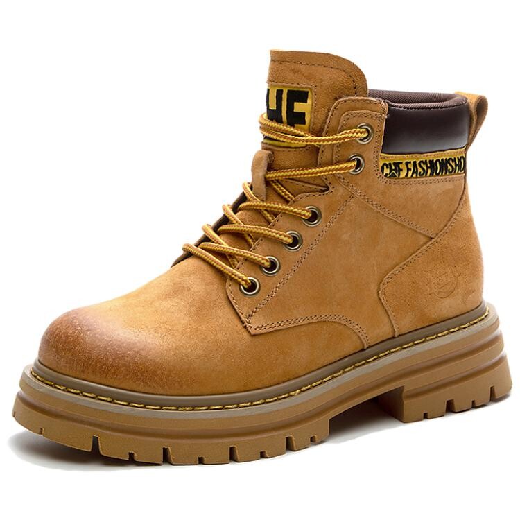 

Ботинки Martin Boot женские Jietegongyang, цвет Earthy yellow and fleece