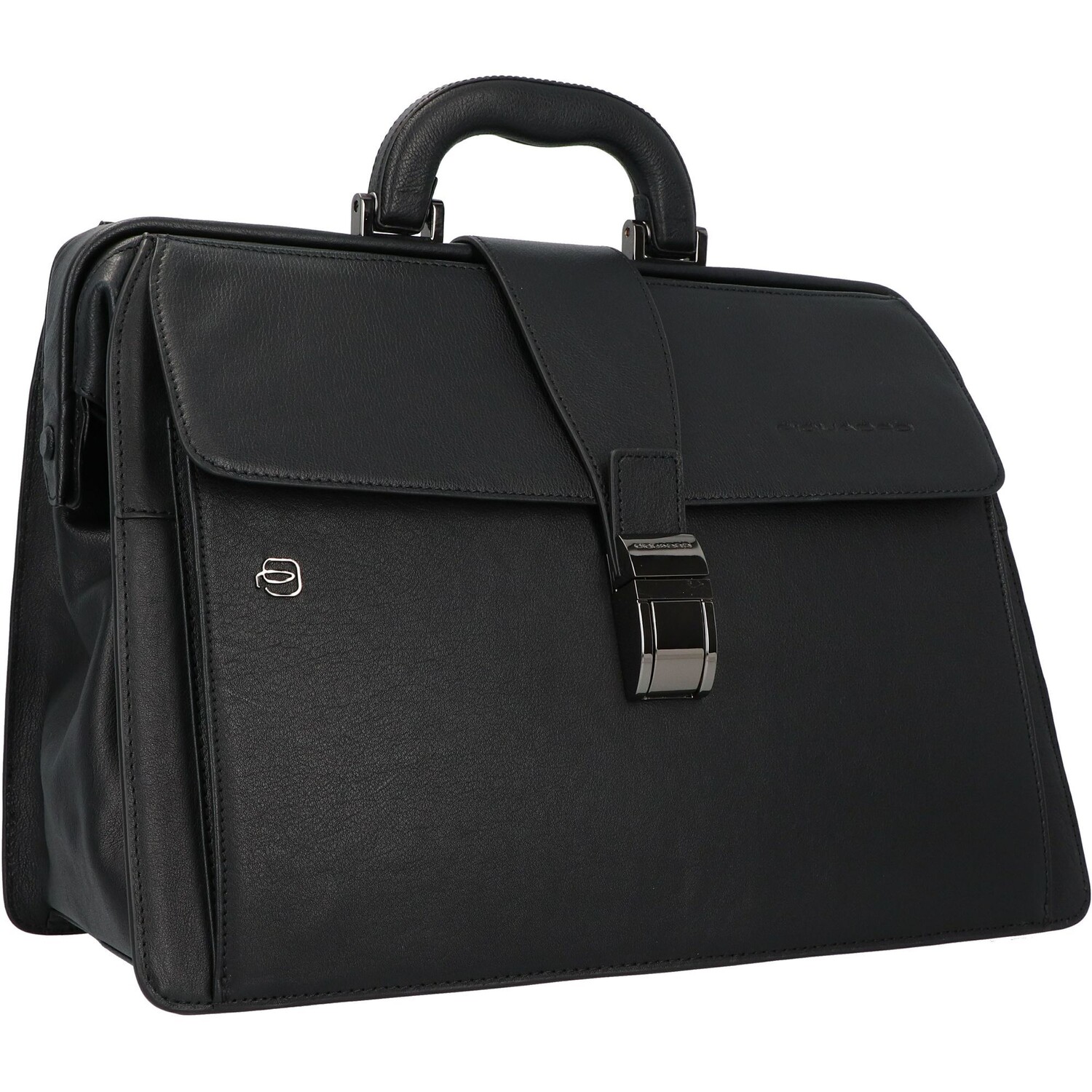 

Сумка Piquadro Black Square Aktentasche Leder 37 cm, черный