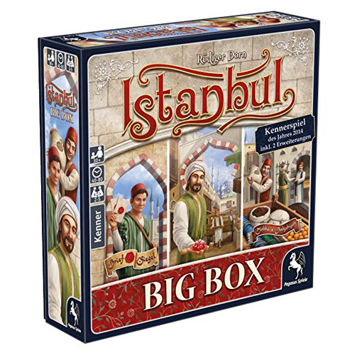 Настольная игра Istanbul Big Box Pegasus Spiele настольная игра pegasus spiele framework рамки