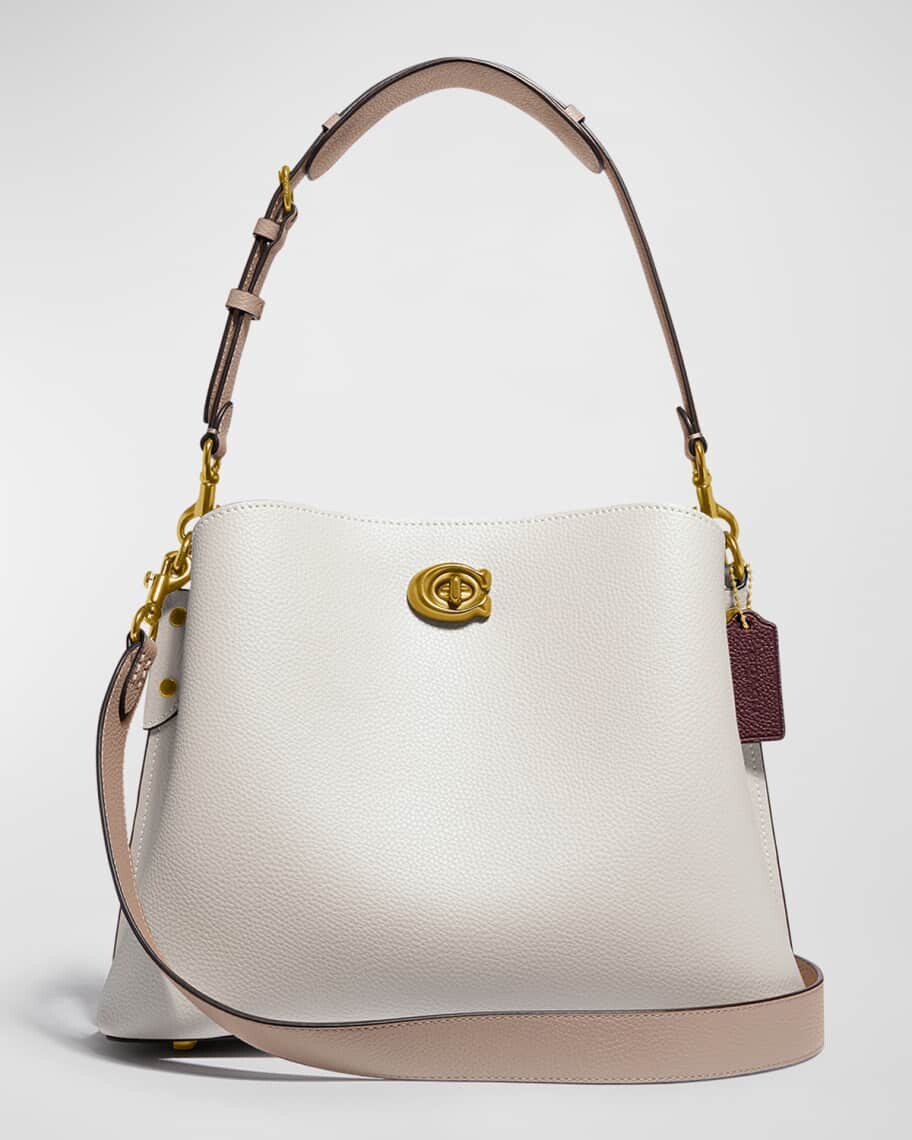 

Сумка на плечо из шагреневой кожи Willow Coach