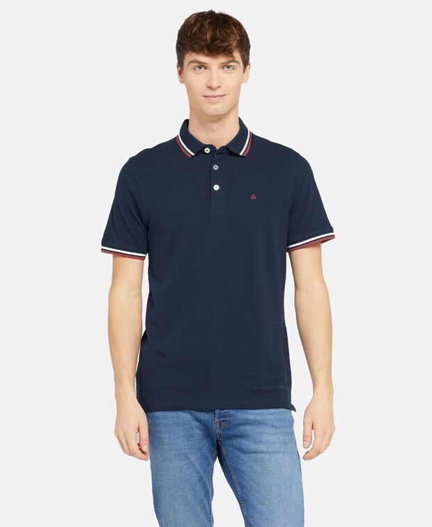 

Рубашки-поло, 2 шт. Jack & Jones, темно-синий