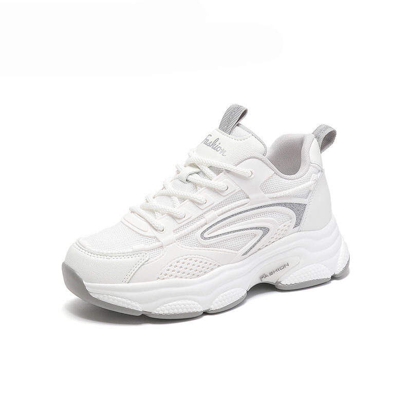 

Кроссовки DUSTO Chunky Sneakers Women's Low-top, белый/серый