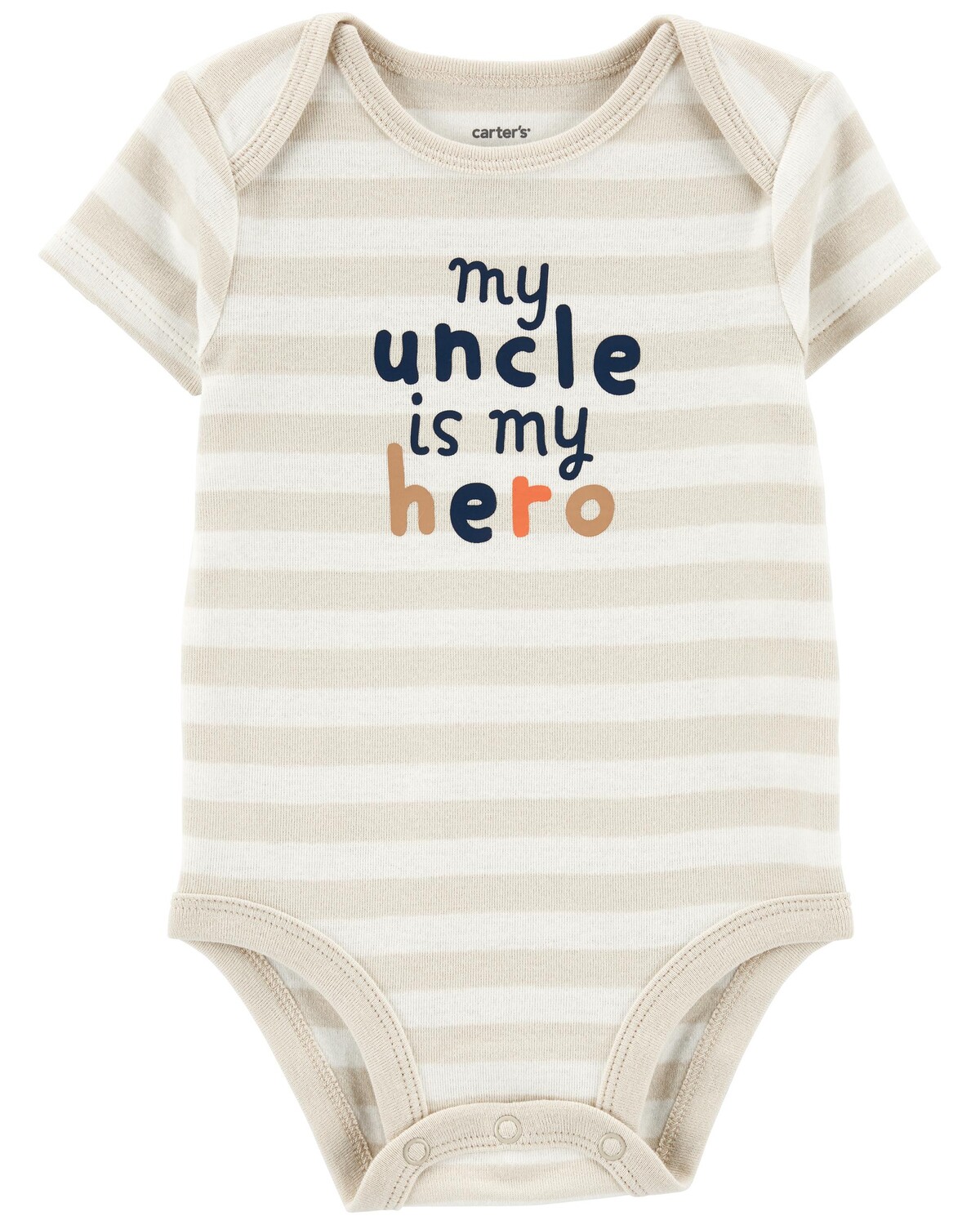 

Боди с короткими рукавами Baby Uncle Carter's, мультиколор