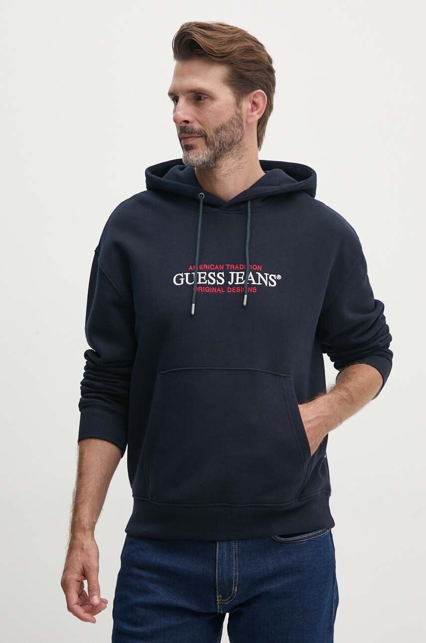 

Толстовка Guess Jeans, темно-синий