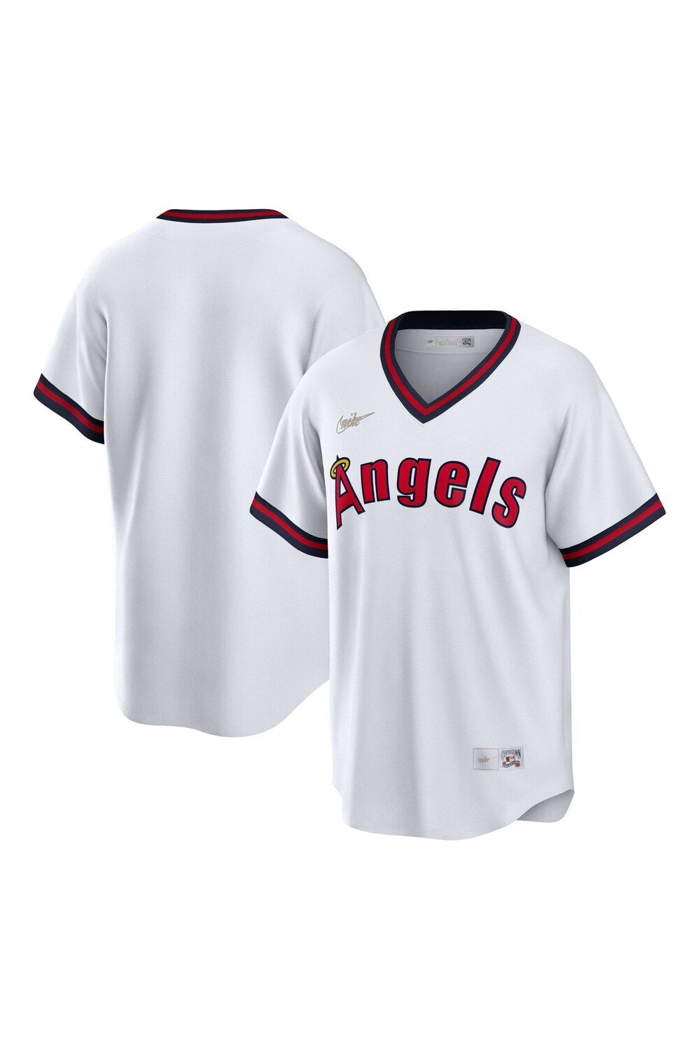 

Футболка Nike California Angels Cooperstown Nike, белый