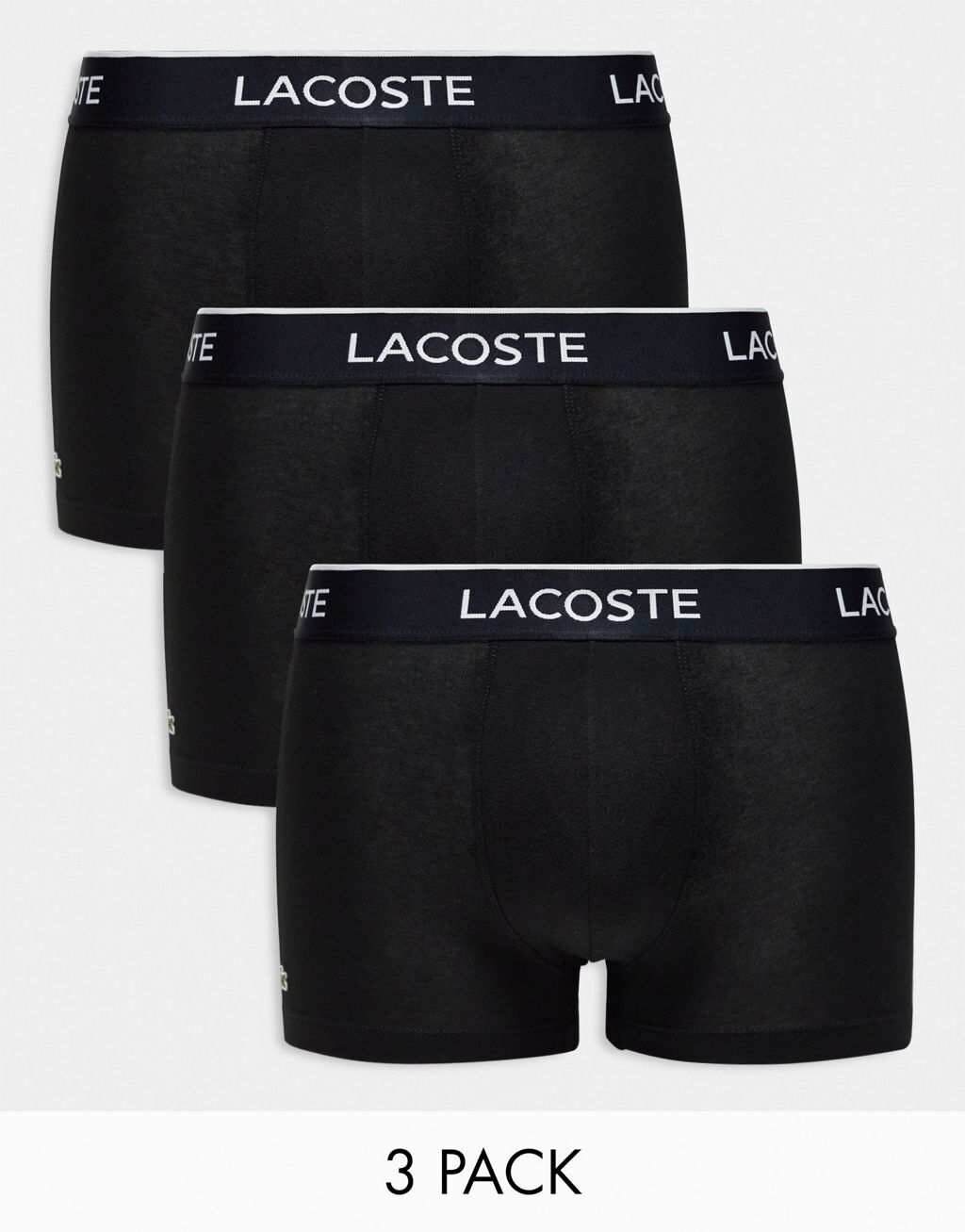 

Черные сумки-сундуки Lacoste Essentials (3 шт.)