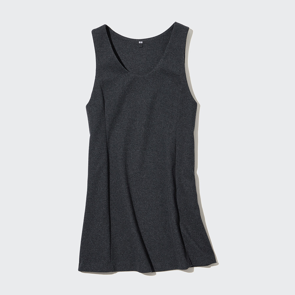 

Женская майка Uniqlo вязаная, темно-серый