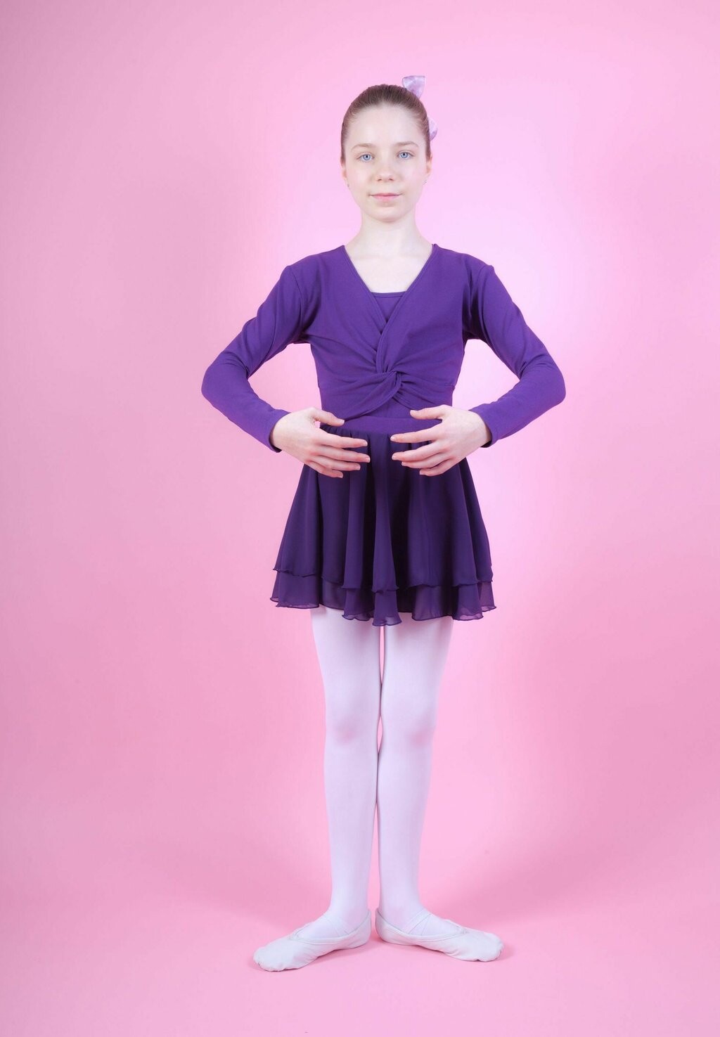 

Топ BALLETT TOP MIA LANGARM Tanzmuster, цвет lila