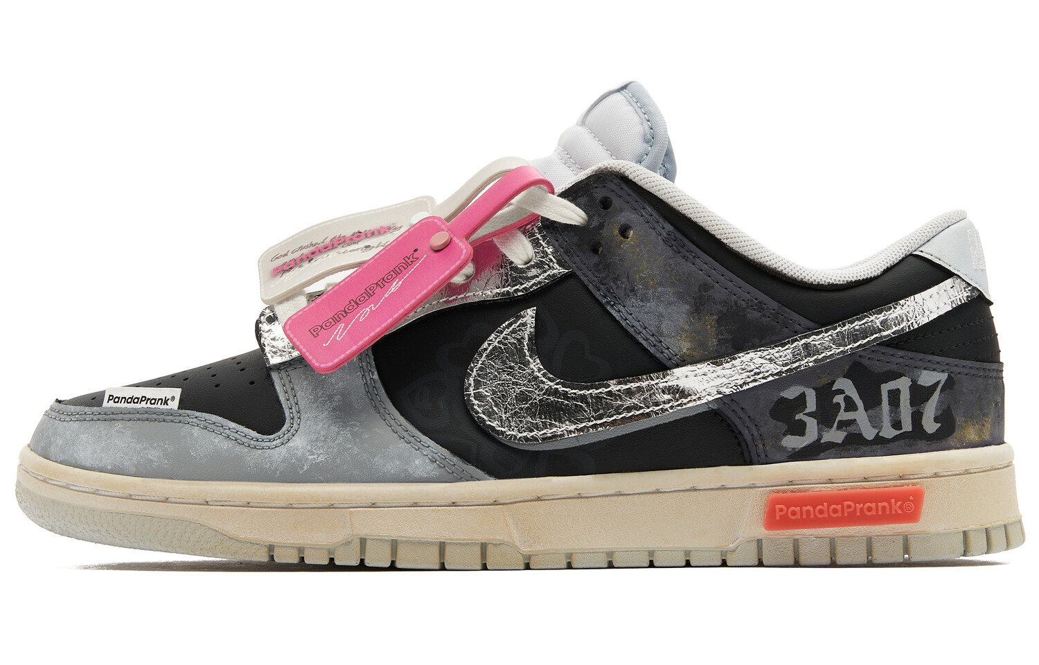 

Мужские кроссовки для скейтбординга Nike Dunk, Black/Gray