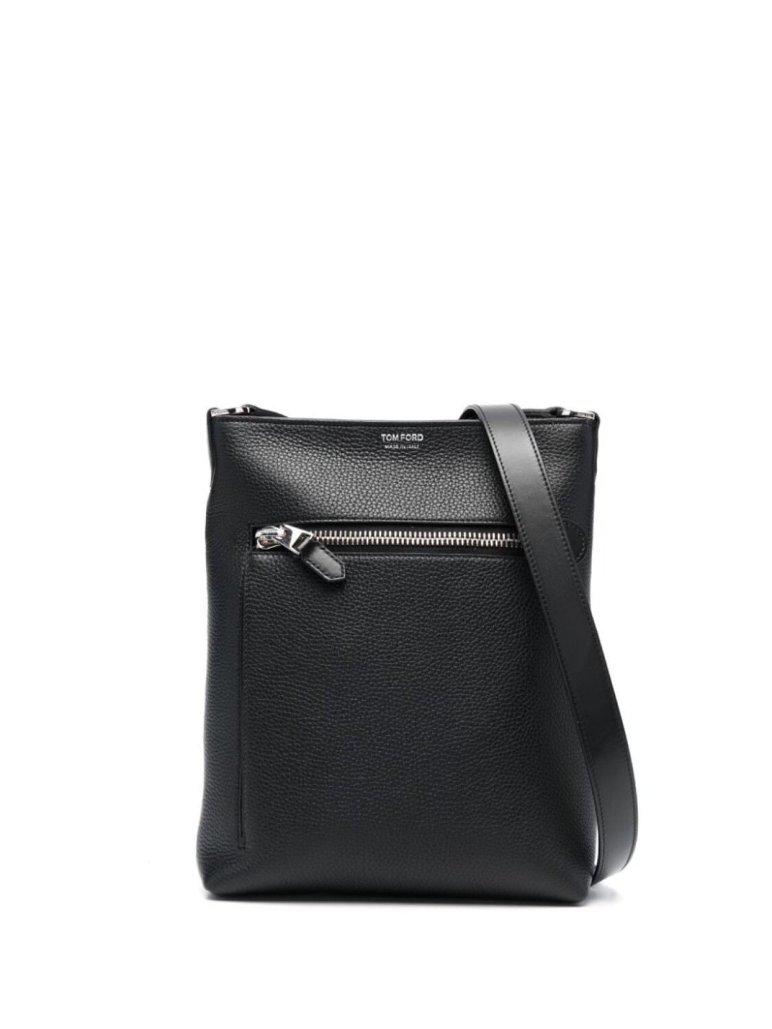 

Сумка-мессенджер с логотипом TOM FORD, черный