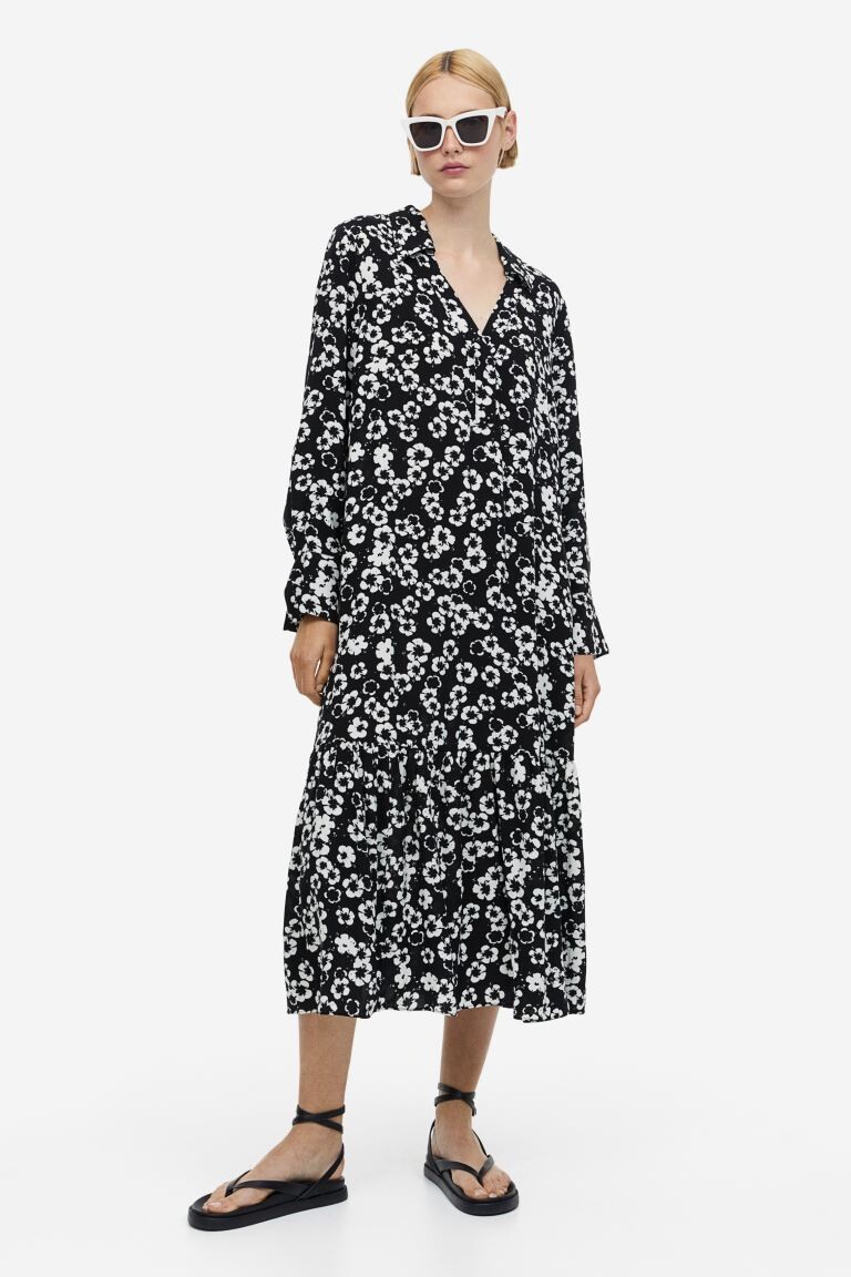 

Платье с воротником H&M