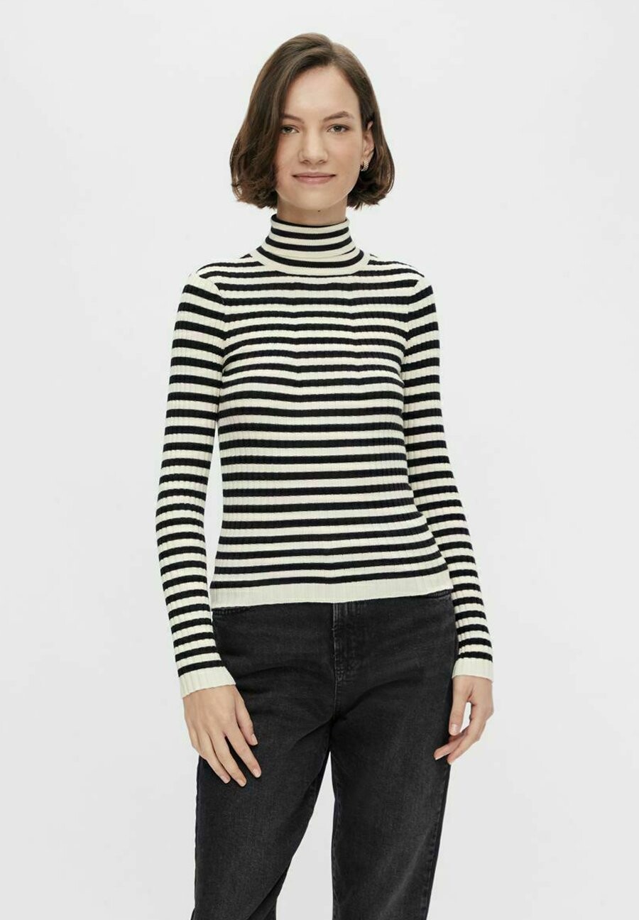 

Свитер PCCRISTA ROLL NECK Pieces, черный
