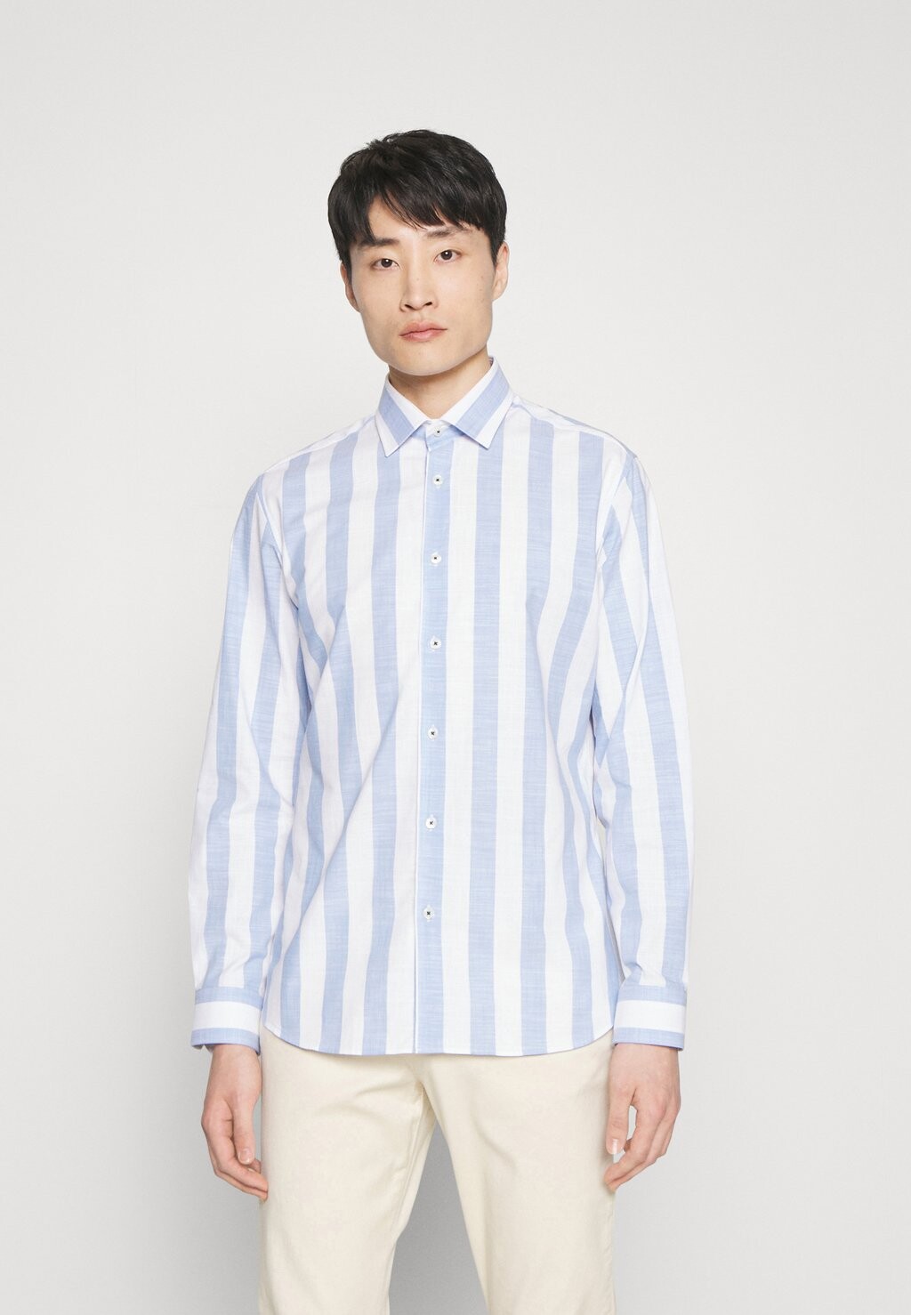 

Рубашка JAMES STRIPE LS CLASSIC B Selected Homme, цвет bright white