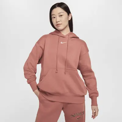 

Худи Nike Sportswear Phoenix Fleece, цвет Canyon Pink/Sail