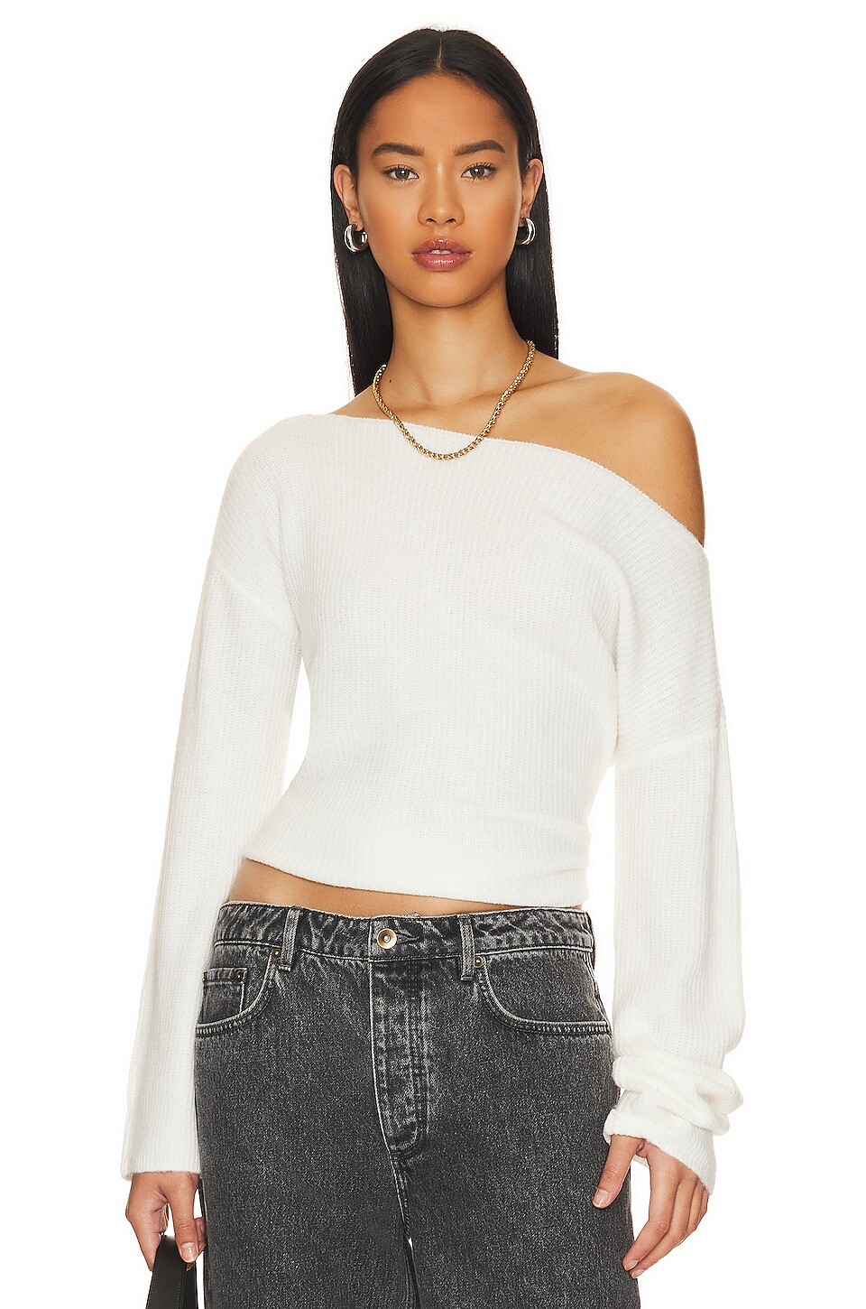 

Свитер Lovers and Friends Alayah Off Shoulder, белый