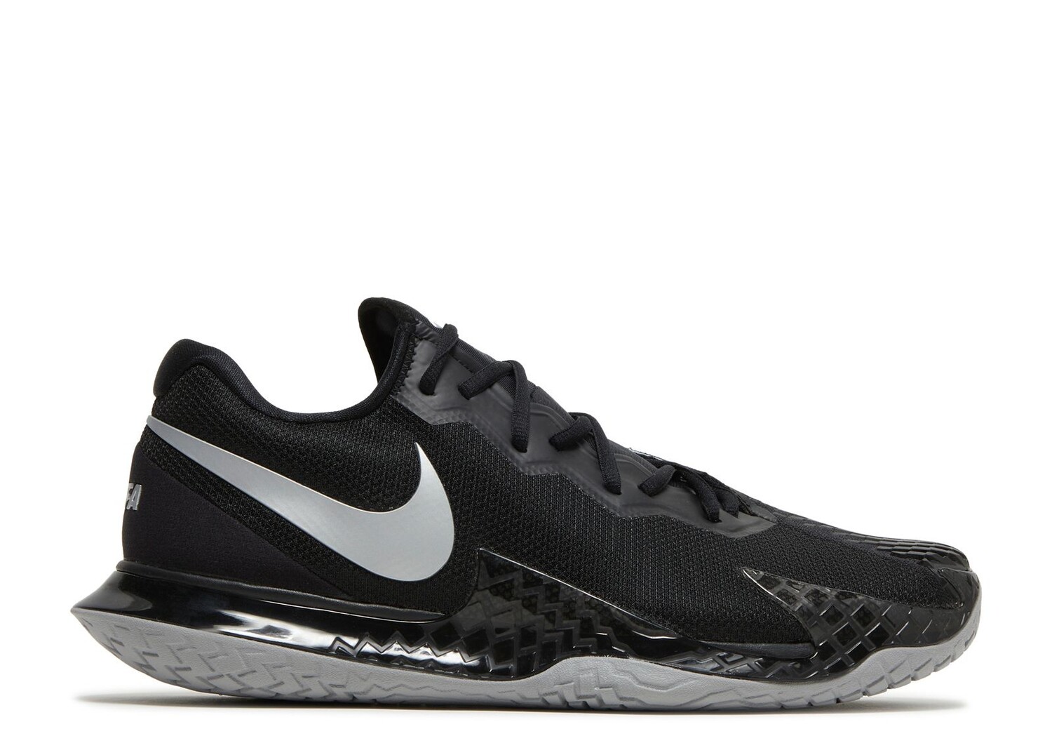 

Кроссовки Nike Zoom Vapor Cage 4 Rafa 'Black Metallic Silver', черный