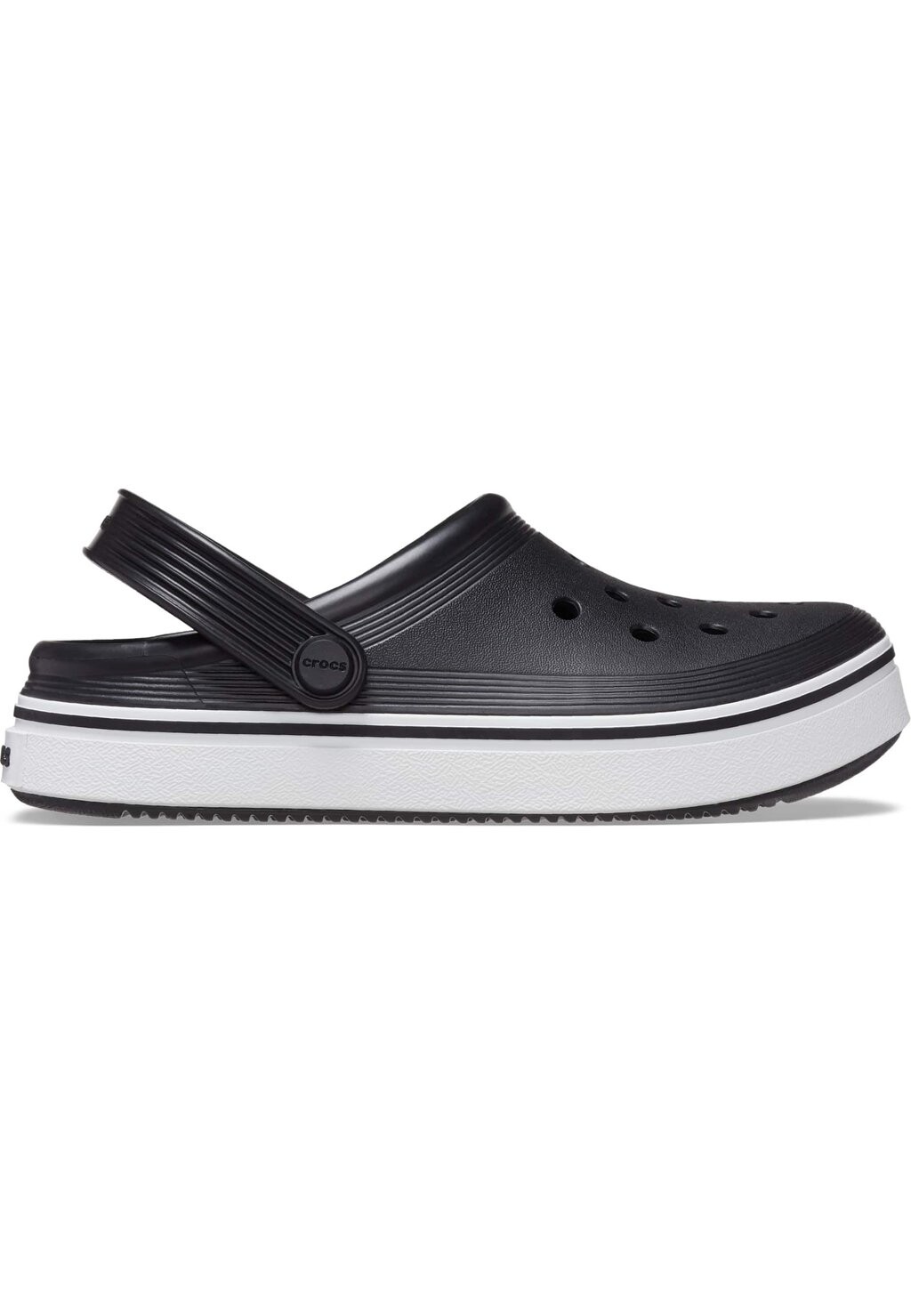 Шлепанцы OFF COURT CLOG Crocs, цвет black цена и фото