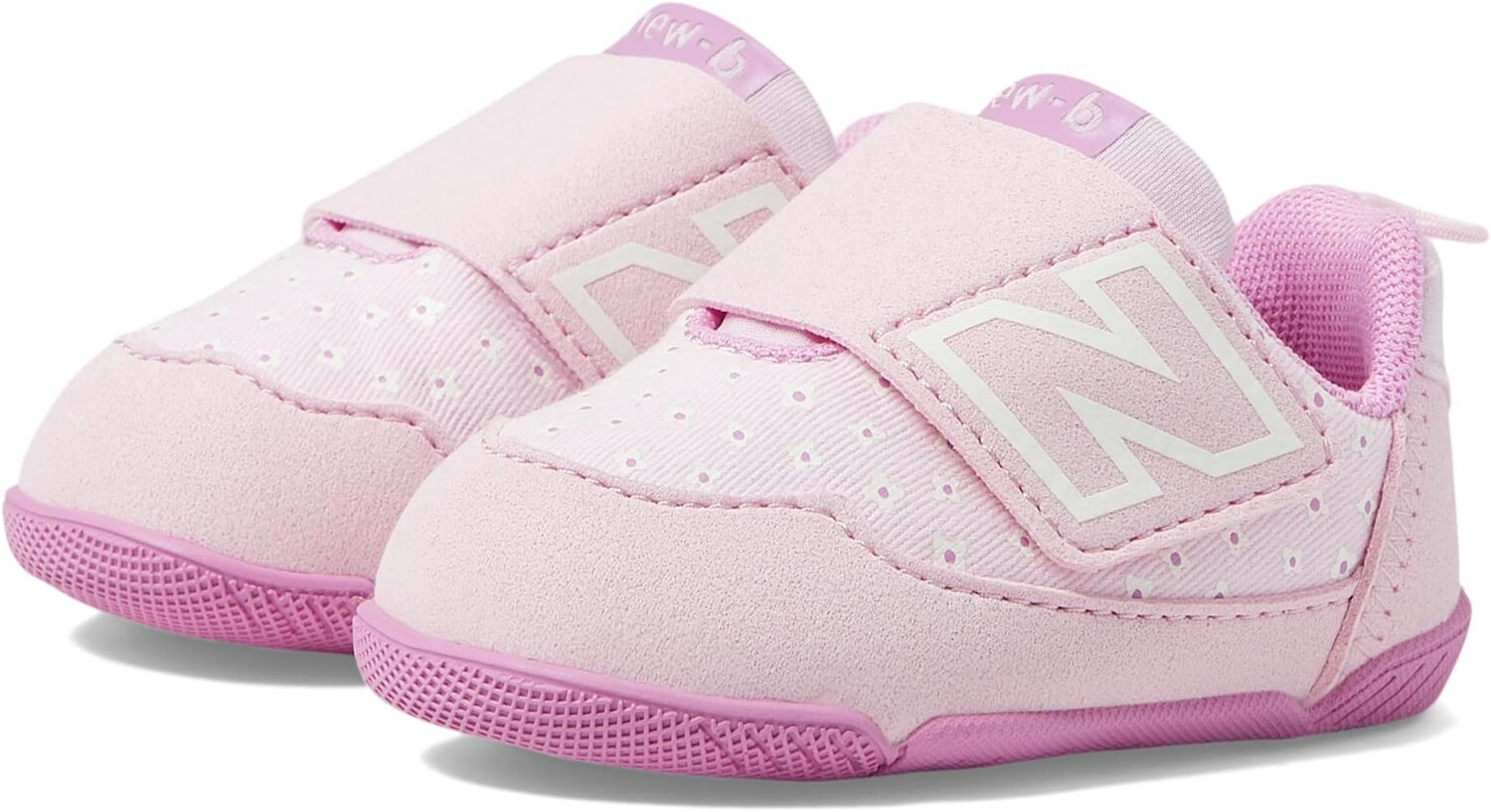 

Кроссовки New-B Hook-and-Loop New Balance, цвет Pink/Raspberry