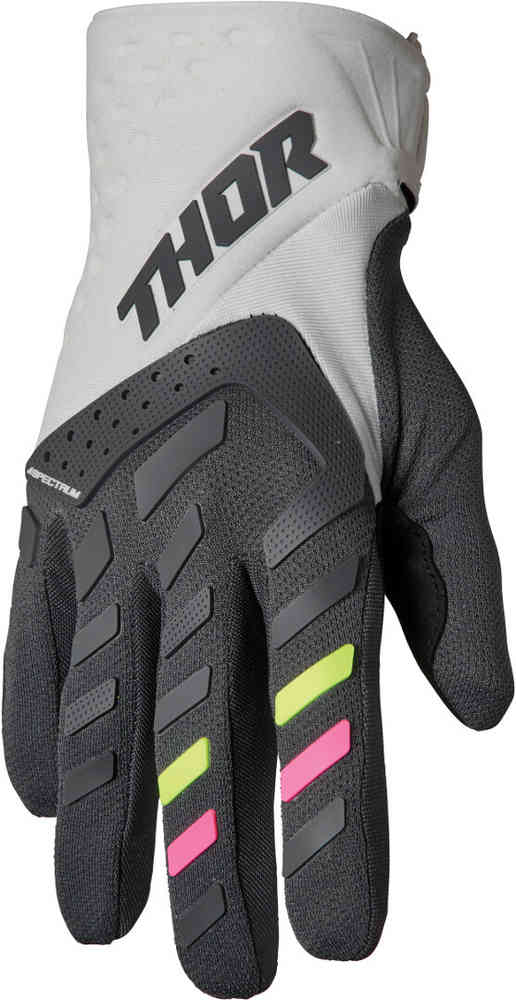 Spectrum Touch женские перчатки для мотокросса Thor, светло-серый цена и фото