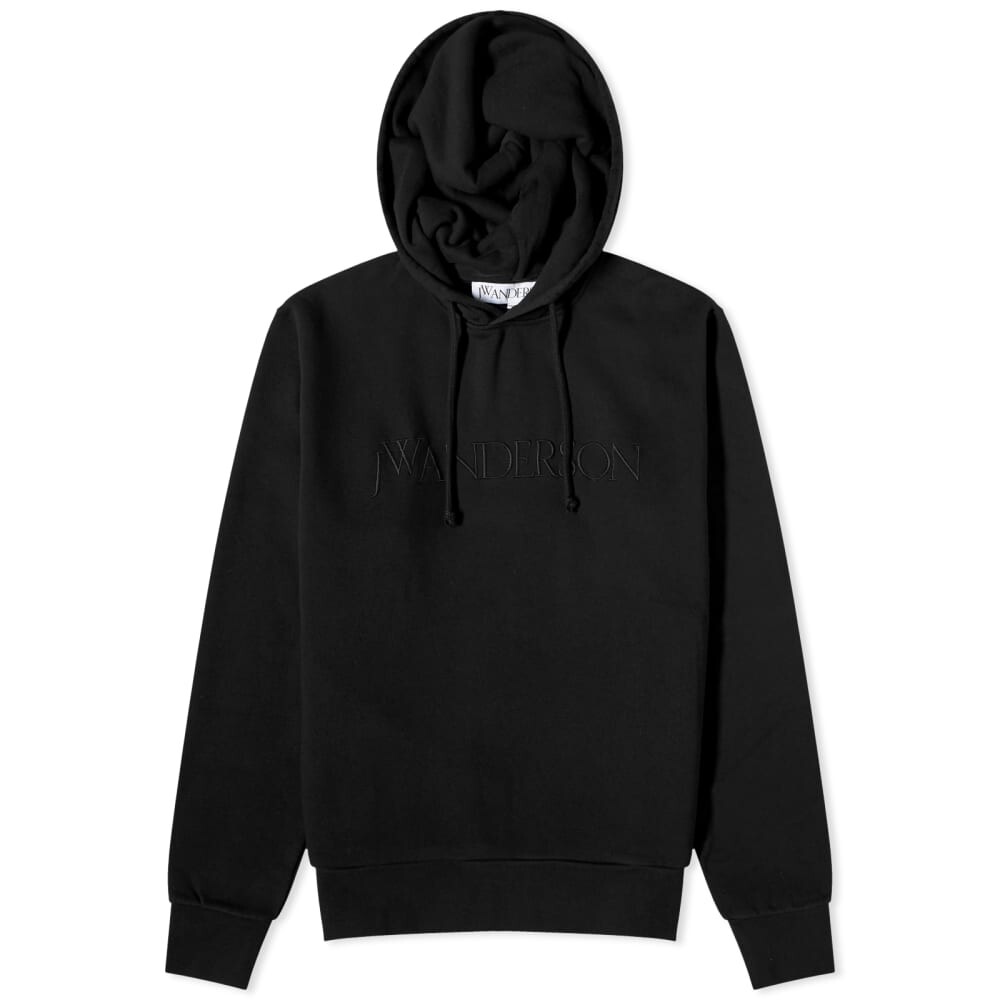 

Толстовка Popover с вышитым логотипом JW Anderson, черный
