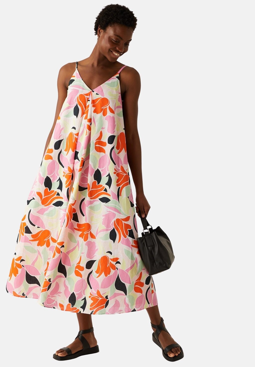 

Летнее платье Marks & Spencer, мультиколор
