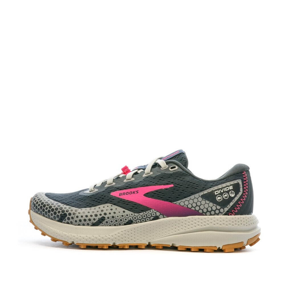 

Кроссовки Brooks Divide 3 Trail, серый