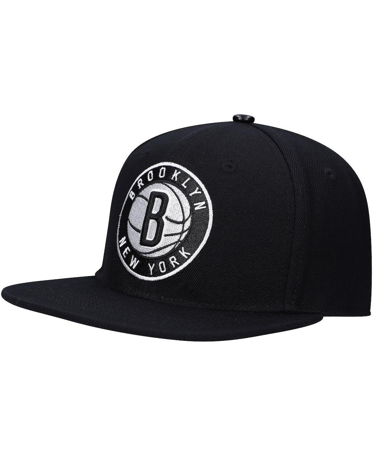 

Мужская черная кепка Snapback с логотипом Brooklyn Nets Team Pro Standard