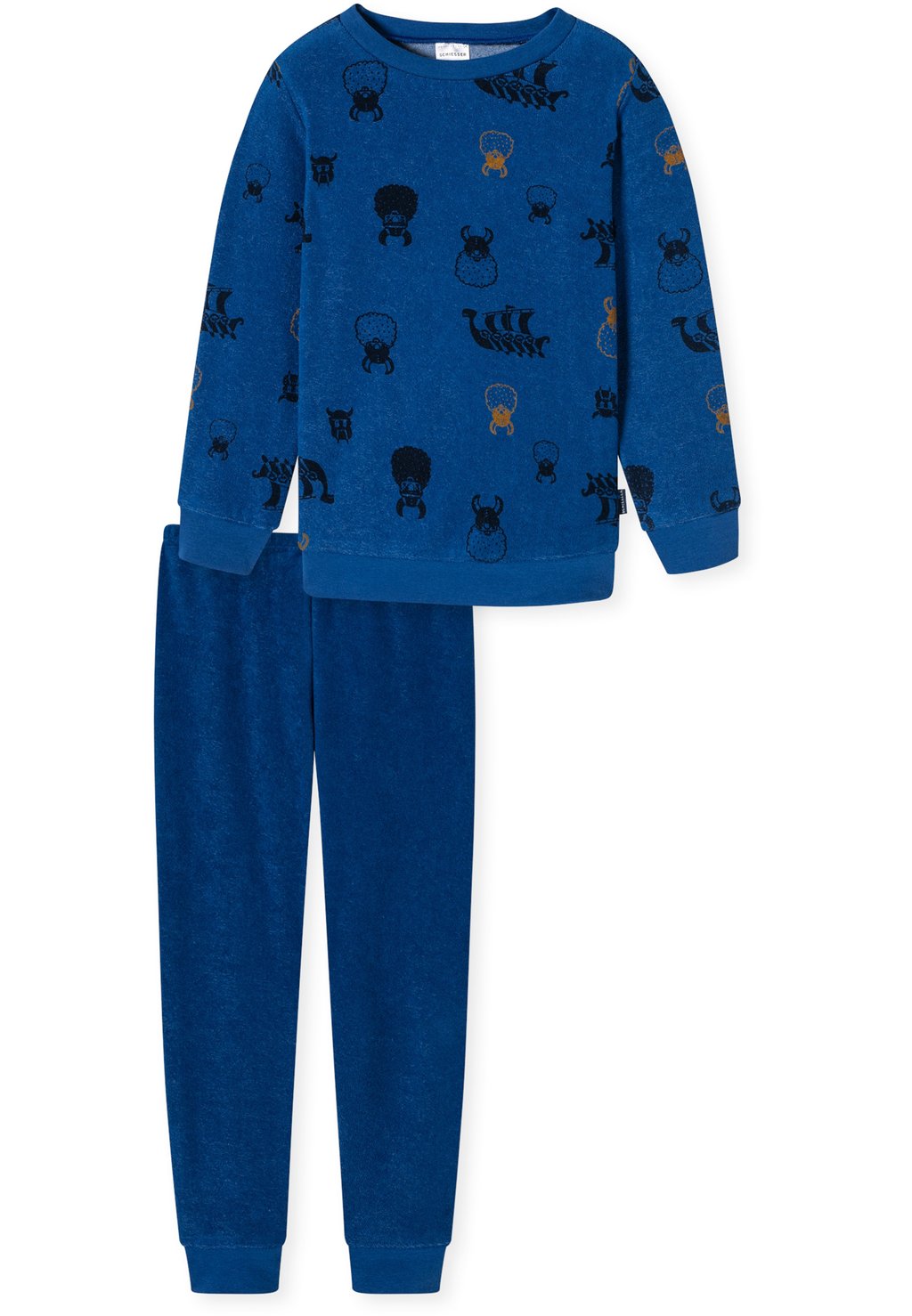 Комплект одежды для сна WORLD SET Schiesser, цвет blau