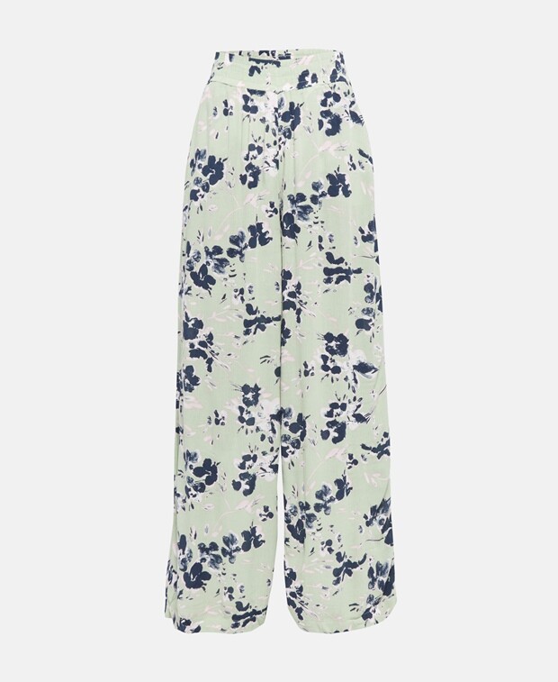 

Широкие брюки Vero Moda, лаймовый