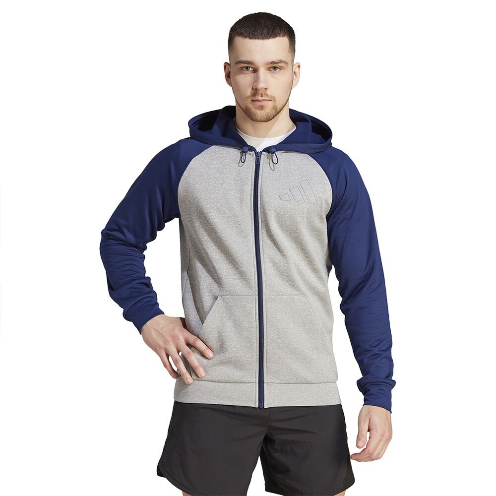 

Толстовка adidas Gg Bl Full Zip, серый