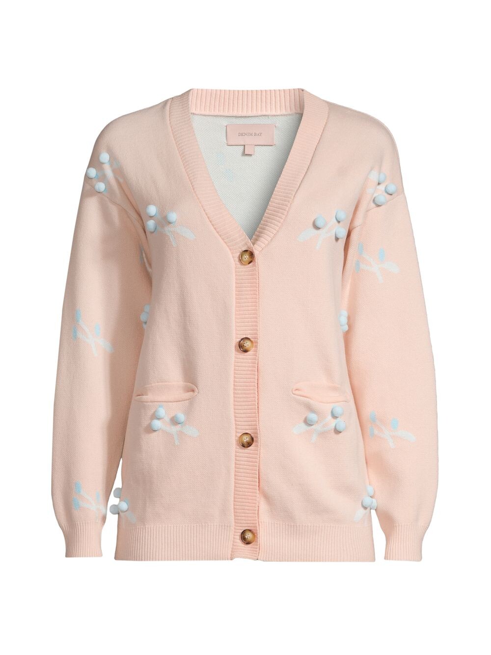 

Свитер-кардиган Bobble Berry Denim Bay, разноцветный